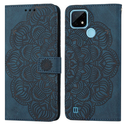 Mandala Embossed Flip Leather Phone Case, For OPPO Realme C20, For OPPO Realme C21, For OPPO Reno6 5G, For OPPO Reno6 Pro 5G