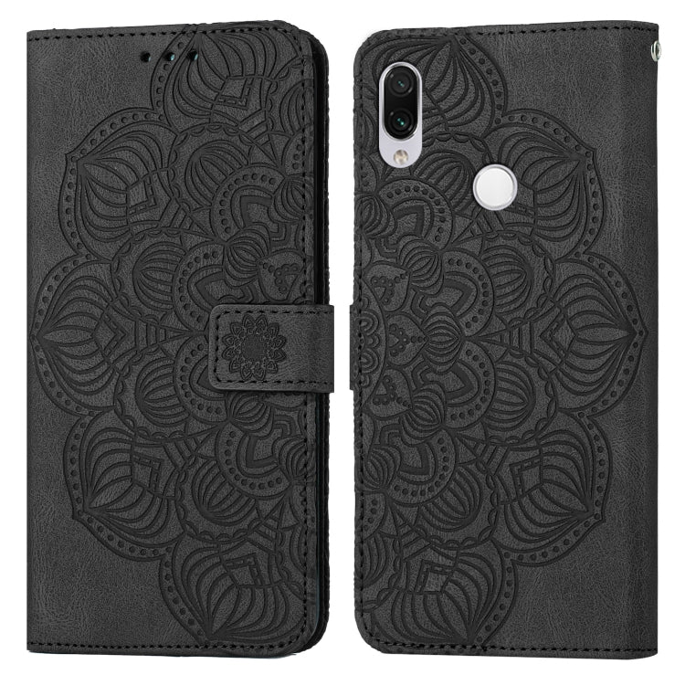 Mandala Embossed Flip Leather Phone Case, For Xiaomi Redmi Note 7 / Note 7 Pro, For Xiaomi Redmi 9, For Xiaomi Redmi 9A, For Xiaomi Redmi 9C / 10A