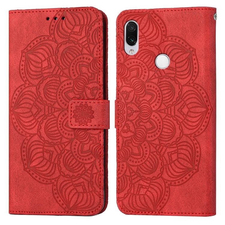 Mandala Embossed Flip Leather Phone Case, For Xiaomi Redmi Note 7 / Note 7 Pro, For Xiaomi Redmi 9, For Xiaomi Redmi 9A, For Xiaomi Redmi 9C / 10A