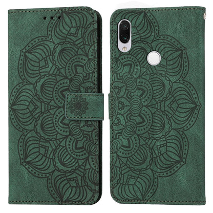 Mandala Embossed Flip Leather Phone Case, For Xiaomi Redmi Note 7 / Note 7 Pro, For Xiaomi Redmi 9, For Xiaomi Redmi 9A, For Xiaomi Redmi 9C / 10A