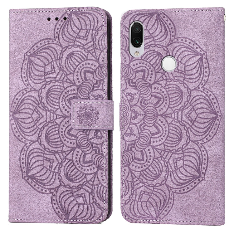 Mandala Embossed Flip Leather Phone Case, For Xiaomi Redmi Note 7 / Note 7 Pro, For Xiaomi Redmi 9, For Xiaomi Redmi 9A, For Xiaomi Redmi 9C / 10A