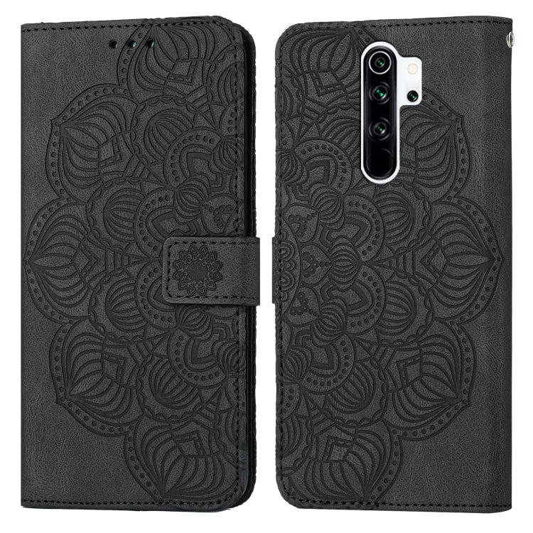 Mandala Embossed Flip Leather Phone Case, For Xiaomi Redmi Note 7 / Note 7 Pro, For Xiaomi Redmi 9, For Xiaomi Redmi 9A, For Xiaomi Redmi 9C / 10A