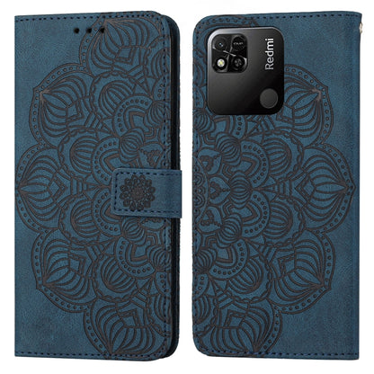 Mandala Embossed Flip Leather Phone Case, For Xiaomi Redmi Note 7 / Note 7 Pro, For Xiaomi Redmi 9, For Xiaomi Redmi 9A, For Xiaomi Redmi 9C / 10A