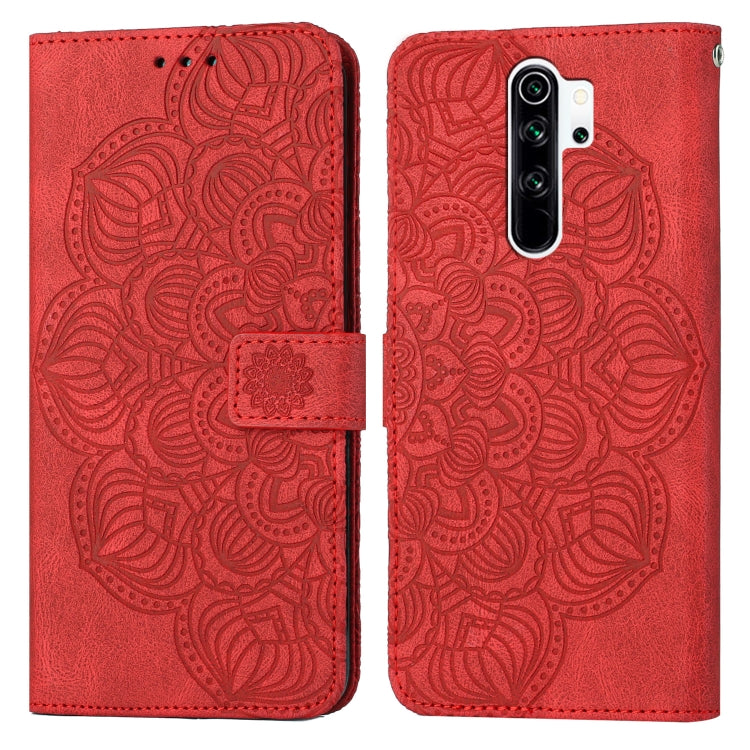 Mandala Embossed Flip Leather Phone Case, For Xiaomi Redmi Note 8 Pro, For Xiaomi Redmi Note 8T, For Xiaomi Redmi Note 9, For Xiaomi Redmi Note 9 Pro, For Xiaomi Redmi Note 9T
