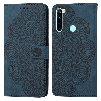 Mandala Embossed Flip Leather Phone Case, For Xiaomi Redmi Note 8 Pro, For Xiaomi Redmi Note 8T, For Xiaomi Redmi Note 9, For Xiaomi Redmi Note 9 Pro, For Xiaomi Redmi Note 9T