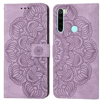 Mandala Embossed Flip Leather Phone Case, For Xiaomi Redmi Note 8 Pro, For Xiaomi Redmi Note 8T, For Xiaomi Redmi Note 9, For Xiaomi Redmi Note 9 Pro, For Xiaomi Redmi Note 9T