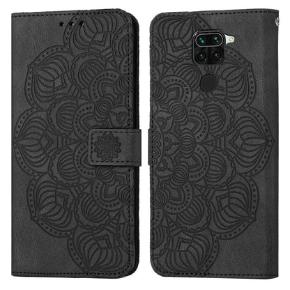 Mandala Embossed Flip Leather Phone Case, For Xiaomi Redmi Note 8 Pro, For Xiaomi Redmi Note 8T, For Xiaomi Redmi Note 9, For Xiaomi Redmi Note 9 Pro, For Xiaomi Redmi Note 9T