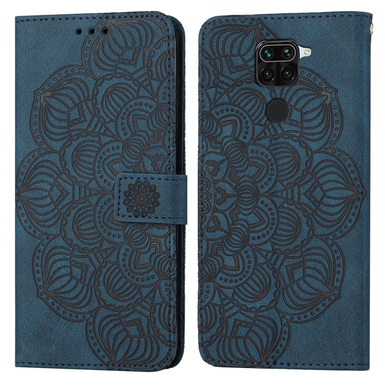 Mandala Embossed Flip Leather Phone Case, For Xiaomi Redmi Note 8 Pro, For Xiaomi Redmi Note 8T, For Xiaomi Redmi Note 9, For Xiaomi Redmi Note 9 Pro, For Xiaomi Redmi Note 9T