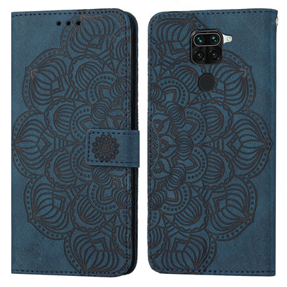 Mandala Embossed Flip Leather Phone Case, For Xiaomi Redmi Note 8 Pro, For Xiaomi Redmi Note 8T, For Xiaomi Redmi Note 9, For Xiaomi Redmi Note 9 Pro, For Xiaomi Redmi Note 9T