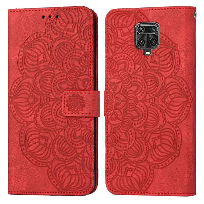 Mandala Embossed Flip Leather Phone Case, For Xiaomi Redmi Note 8 Pro, For Xiaomi Redmi Note 8T, For Xiaomi Redmi Note 9, For Xiaomi Redmi Note 9 Pro, For Xiaomi Redmi Note 9T