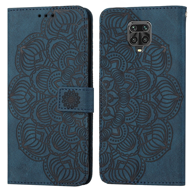 Mandala Embossed Flip Leather Phone Case, For Xiaomi Redmi Note 8 Pro, For Xiaomi Redmi Note 8T, For Xiaomi Redmi Note 9, For Xiaomi Redmi Note 9 Pro, For Xiaomi Redmi Note 9T