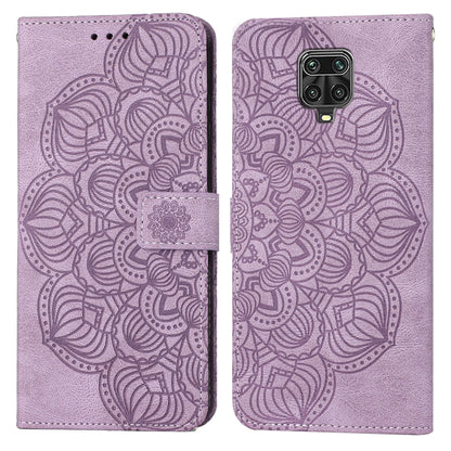 Mandala Embossed Flip Leather Phone Case, For Xiaomi Redmi Note 8 Pro, For Xiaomi Redmi Note 8T, For Xiaomi Redmi Note 9, For Xiaomi Redmi Note 9 Pro, For Xiaomi Redmi Note 9T