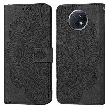 Mandala Embossed Flip Leather Phone Case, For Xiaomi Redmi Note 8 Pro, For Xiaomi Redmi Note 8T, For Xiaomi Redmi Note 9, For Xiaomi Redmi Note 9 Pro, For Xiaomi Redmi Note 9T
