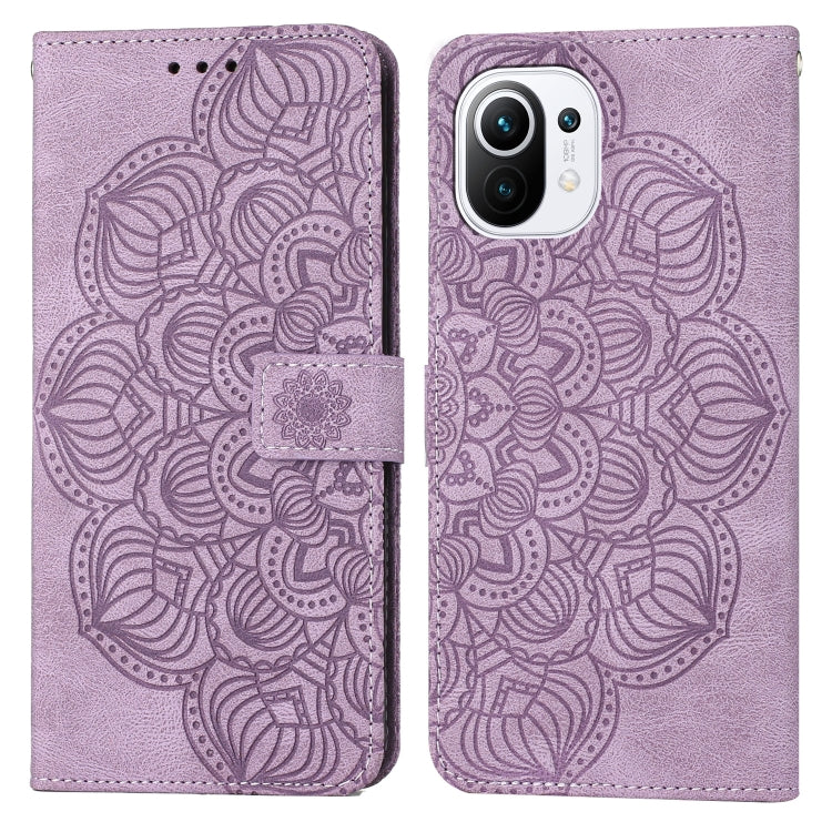 Mandala Embossed Flip Leather Phone Case, For Xiaomi Mi 10T Lite, For Xiaomi Mi 10T / 10T Pro, For Xiaomi Mi 11 Lite, For Xiaomi 11T