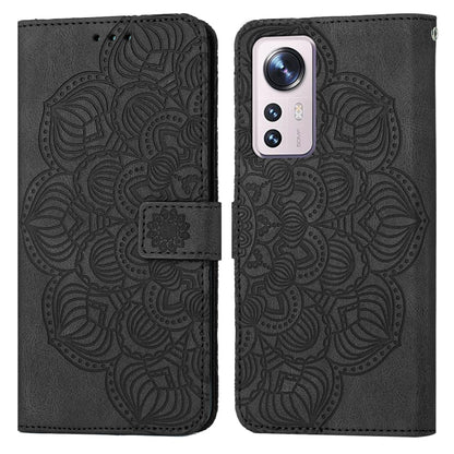 Mandala Embossed Flip Leather Phone Case, For Xiaomi 12 Lite, For Xiaomi Poco F3, For Xiaomi Poco M3, For Xiaomi Poco M4 Pro 5G
