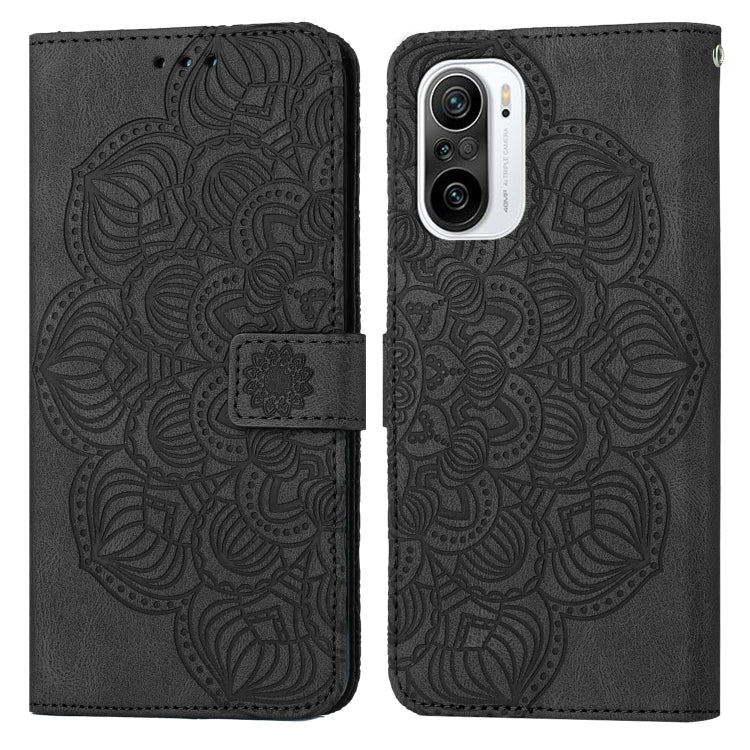 Mandala Embossed Flip Leather Phone Case, For Xiaomi 12 Lite, For Xiaomi Poco F3, For Xiaomi Poco M3, For Xiaomi Poco M4 Pro 5G