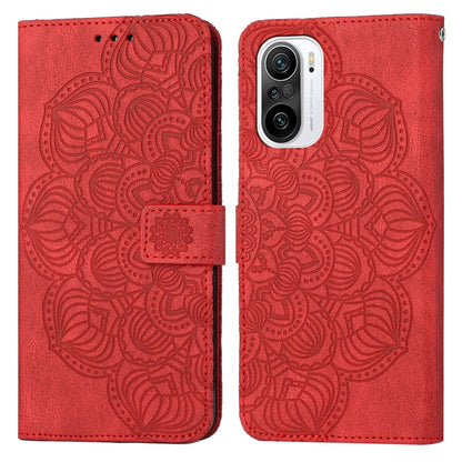 Mandala Embossed Flip Leather Phone Case, For Xiaomi 12 Lite, For Xiaomi Poco F3, For Xiaomi Poco M3, For Xiaomi Poco M4 Pro 5G