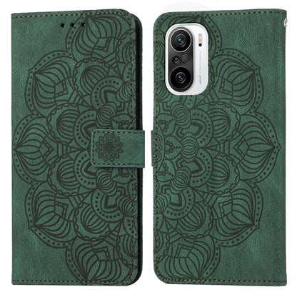 Mandala Embossed Flip Leather Phone Case, For Xiaomi 12 Lite, For Xiaomi Poco F3, For Xiaomi Poco M3, For Xiaomi Poco M4 Pro 5G