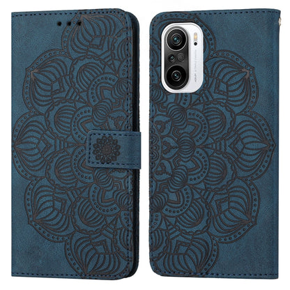 Mandala Embossed Flip Leather Phone Case, For Xiaomi 12 Lite, For Xiaomi Poco F3, For Xiaomi Poco M3, For Xiaomi Poco M4 Pro 5G