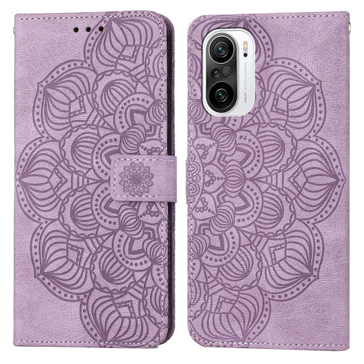 Mandala Embossed Flip Leather Phone Case, For Xiaomi 12 Lite, For Xiaomi Poco F3, For Xiaomi Poco M3, For Xiaomi Poco M4 Pro 5G