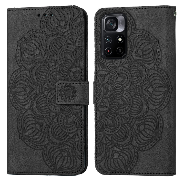 Mandala Embossed Flip Leather Phone Case, For Xiaomi 12 Lite, For Xiaomi Poco F3, For Xiaomi Poco M3, For Xiaomi Poco M4 Pro 5G