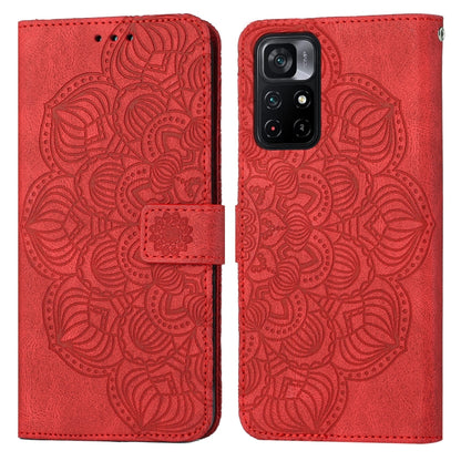Mandala Embossed Flip Leather Phone Case, For Xiaomi 12 Lite, For Xiaomi Poco F3, For Xiaomi Poco M3, For Xiaomi Poco M4 Pro 5G