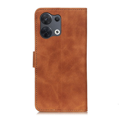 KHAZNEH Retro Texture Horizontal Flip Leather Phone Case, For OPPO Reno8, For OPPO Reno8 Pro, For OPPO Reno8 Pro+, For Huawei nova Y70