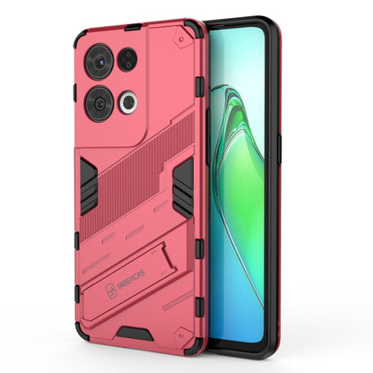 Punk Armor 2 in 1 PC + TPU Shockproof Phone Case with Invisible Holder, For OPPO Reno8, For OPPO Reno8 Pro, For OPPO Reno8 Pro+
