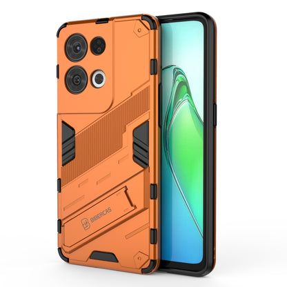 Punk Armor 2 in 1 PC + TPU Shockproof Phone Case with Invisible Holder, For OPPO Reno8, For OPPO Reno8 Pro, For OPPO Reno8 Pro+