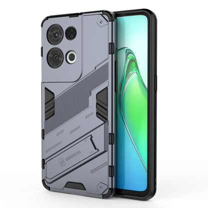 Punk Armor 2 in 1 PC + TPU Shockproof Phone Case with Invisible Holder, For OPPO Reno8, For OPPO Reno8 Pro, For OPPO Reno8 Pro+