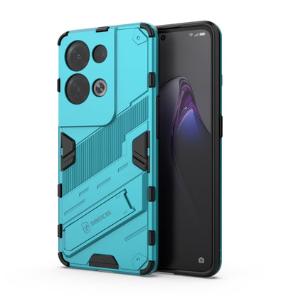 Punk Armor 2 in 1 PC + TPU Shockproof Phone Case with Invisible Holder, For OPPO Reno8, For OPPO Reno8 Pro, For OPPO Reno8 Pro+