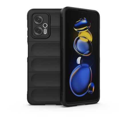 Magic Shield TPU + Flannel Phone Case, For Xiaomi Redmi Note 11T Pro, For Samsung Galaxy M52 5G