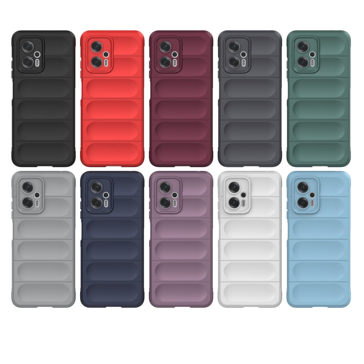 Magic Shield TPU + Flannel Phone Case, For Xiaomi Redmi Note 11T Pro, For Samsung Galaxy M52 5G