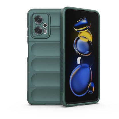 Magic Shield TPU + Flannel Phone Case, For Xiaomi Redmi Note 11T Pro, For Samsung Galaxy M52 5G