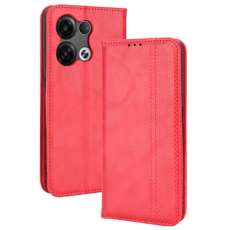 Magnetic Buckle Retro Crazy Horse Leather Phone Case, For OPPO Reno8 Pro+, For TCL 303 / Alcatel 1B 2022, For vivo S15e, For Honor Magic4 Pro, For Nokia C21 Plus, For Nokia C21
