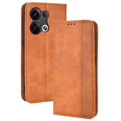 Magnetic Buckle Retro Crazy Horse Leather Phone Case, For OPPO Reno8 Pro+, For TCL 303 / Alcatel 1B 2022, For vivo S15e, For Honor Magic4 Pro, For Nokia C21 Plus, For Nokia C21