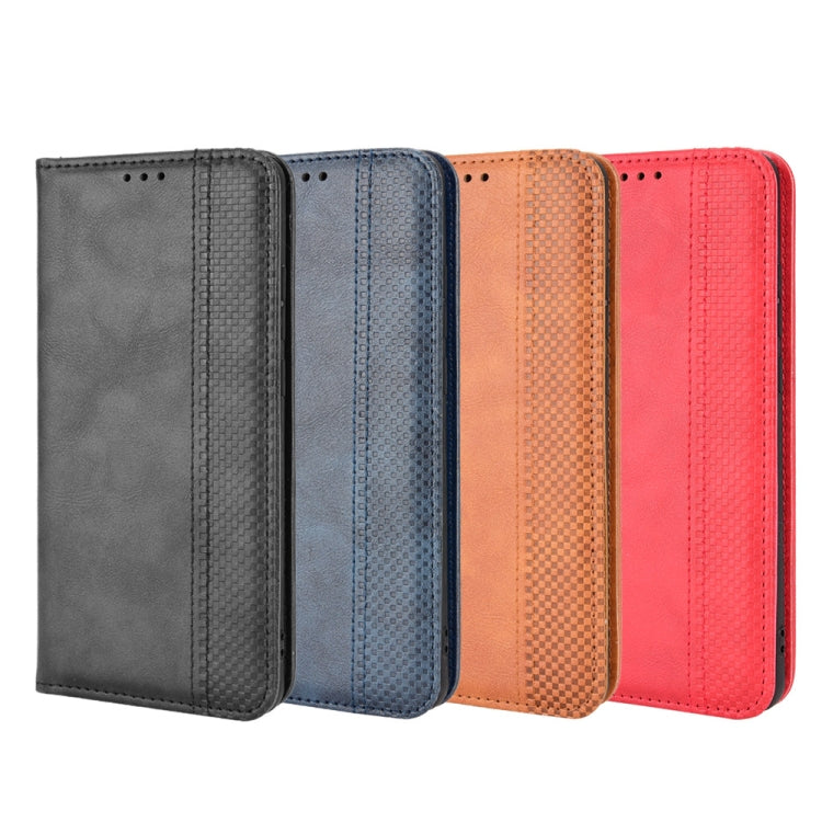Magnetic Buckle Retro Crazy Horse Leather Phone Case, For OPPO Reno8 Pro+, For TCL 303 / Alcatel 1B 2022, For vivo S15e, For Honor Magic4 Pro, For Nokia C21 Plus, For Nokia C21