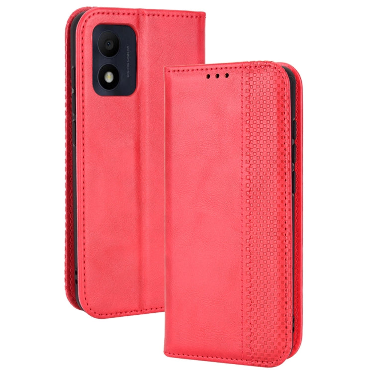 Magnetic Buckle Retro Crazy Horse Leather Phone Case, For OPPO Reno8 Pro+, For TCL 303 / Alcatel 1B 2022, For vivo S15e, For Honor Magic4 Pro, For Nokia C21 Plus, For Nokia C21