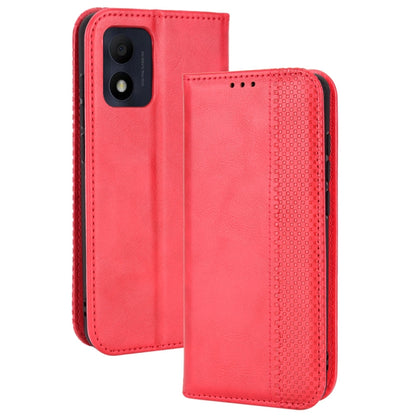 Magnetic Buckle Retro Crazy Horse Leather Phone Case, For OPPO Reno8 Pro+, For TCL 303 / Alcatel 1B 2022, For vivo S15e, For Honor Magic4 Pro, For Nokia C21 Plus, For Nokia C21