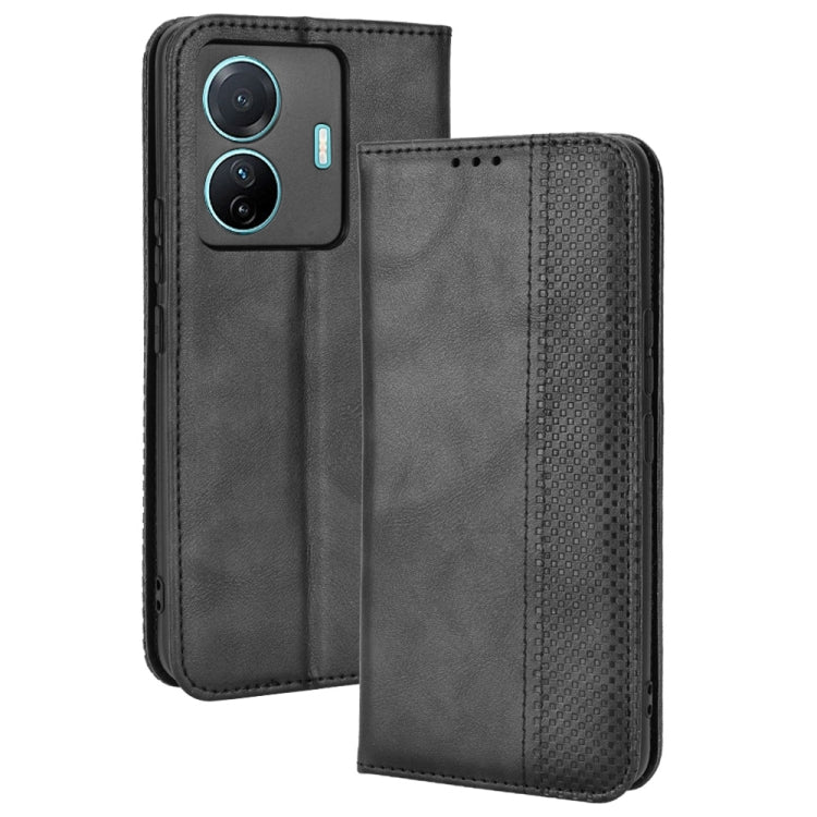 Magnetic Buckle Retro Crazy Horse Leather Phone Case, For OPPO Reno8 Pro+, For TCL 303 / Alcatel 1B 2022, For vivo S15e, For Honor Magic4 Pro, For Nokia C21 Plus, For Nokia C21