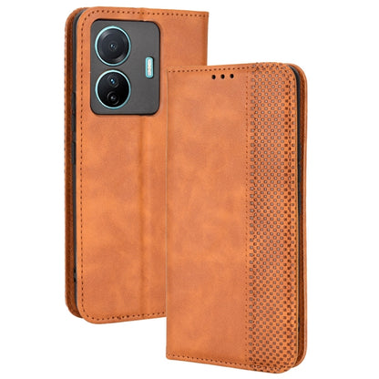 Magnetic Buckle Retro Crazy Horse Leather Phone Case, For OPPO Reno8 Pro+, For TCL 303 / Alcatel 1B 2022, For vivo S15e, For Honor Magic4 Pro, For Nokia C21 Plus, For Nokia C21