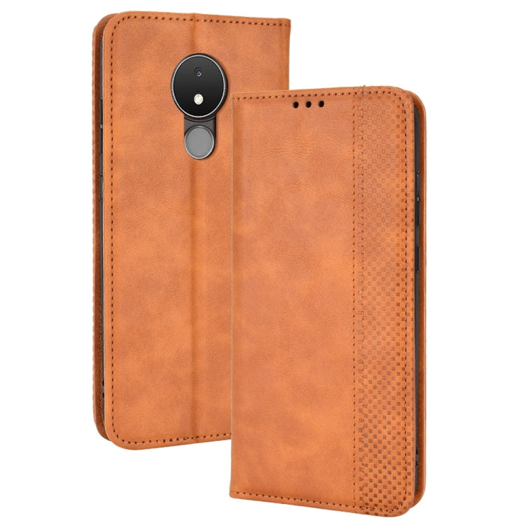 Magnetic Buckle Retro Crazy Horse Leather Phone Case, For OPPO Reno8 Pro+, For TCL 303 / Alcatel 1B 2022, For vivo S15e, For Honor Magic4 Pro, For Nokia C21 Plus, For Nokia C21