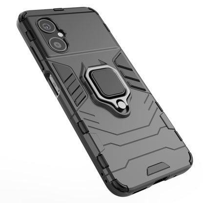 Shockproof PC + TPU Phone Case with Magnetic Ring Holder, For Xiaomi Poco M4 5G / Poco M5 5G / 4G