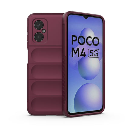 Magic Shield TPU + Flannel Phone Case, For vivo S15 Pro 5G, For Xiaomi Poco M4 5G