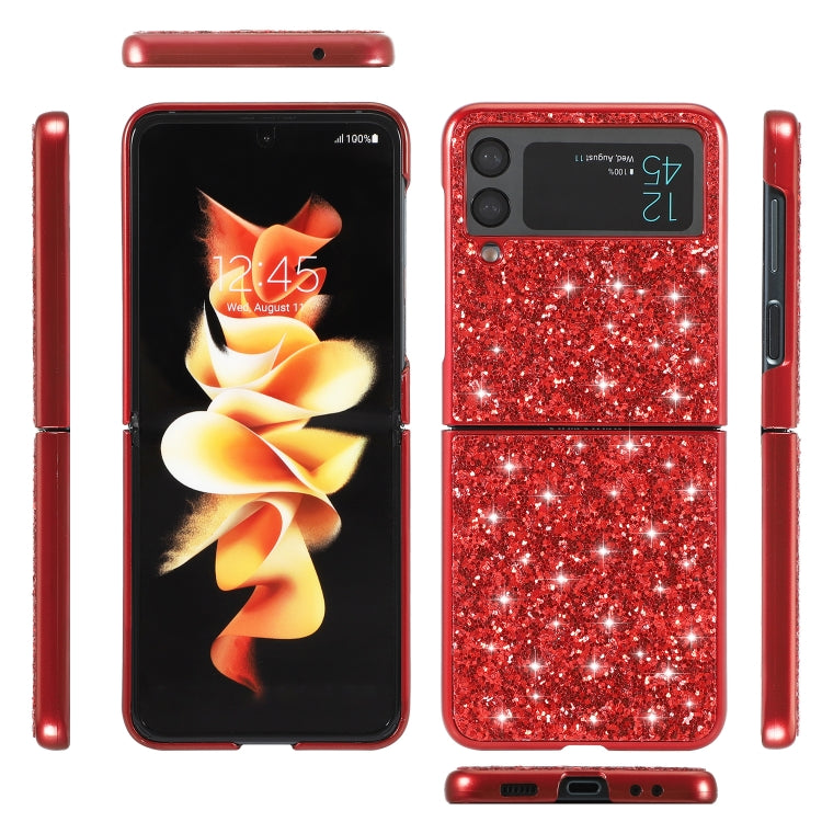 Glitter Powder Shockproof TPU Phone Case, For OnePlus 10 Pro, For Samsung Galaxy Z Flip4
