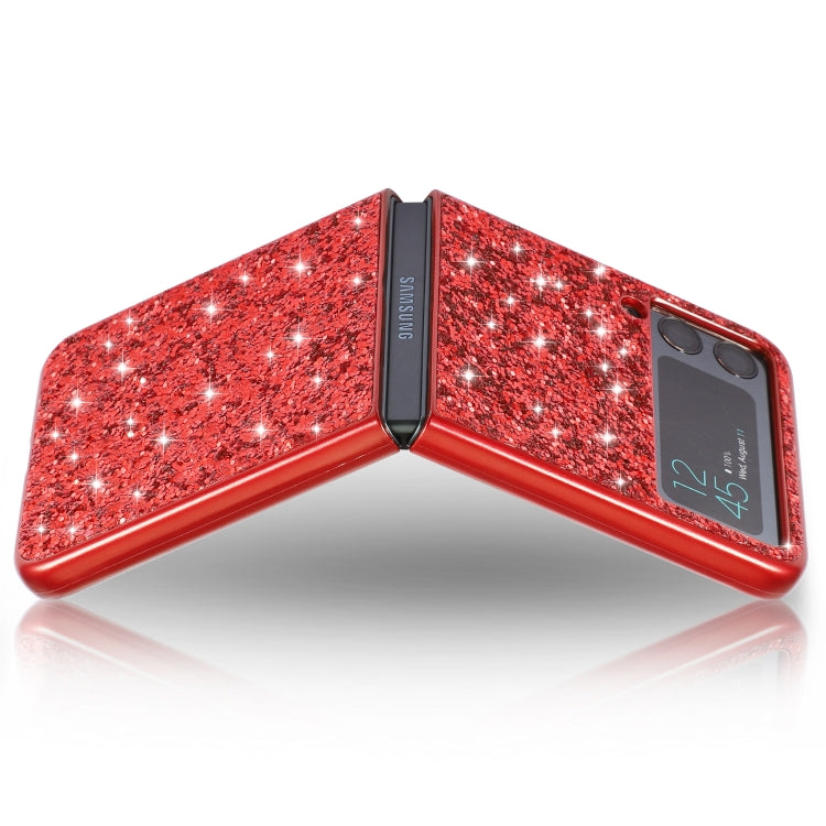 Glitter Powder Shockproof TPU Phone Case, For OnePlus 10 Pro, For Samsung Galaxy Z Flip4