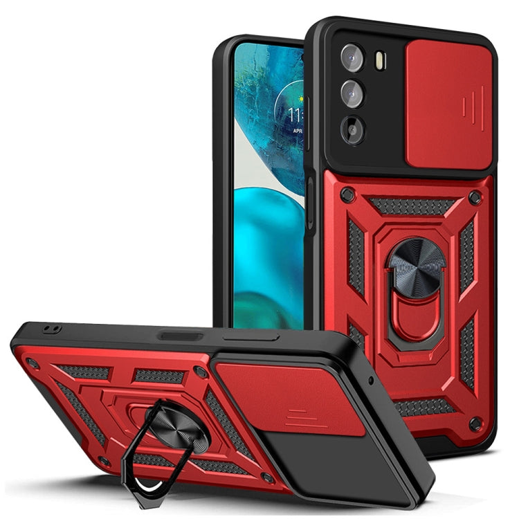 Sliding Camera Cover Design TPU+PC Phone Case, For Motorola Moto G52, For Motorola Moto G200 5G / Edge S30