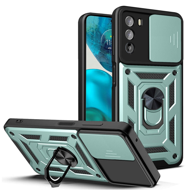 Sliding Camera Cover Design TPU+PC Phone Case, For Motorola Moto G52, For Motorola Moto G200 5G / Edge S30