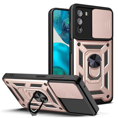 Sliding Camera Cover Design TPU+PC Phone Case, For Motorola Moto G52, For Motorola Moto G200 5G / Edge S30