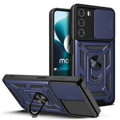 Sliding Camera Cover Design TPU+PC Phone Case, For Motorola Moto G52, For Motorola Moto G200 5G / Edge S30